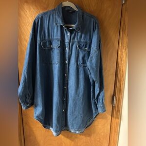 Next Blue Denim Shirt